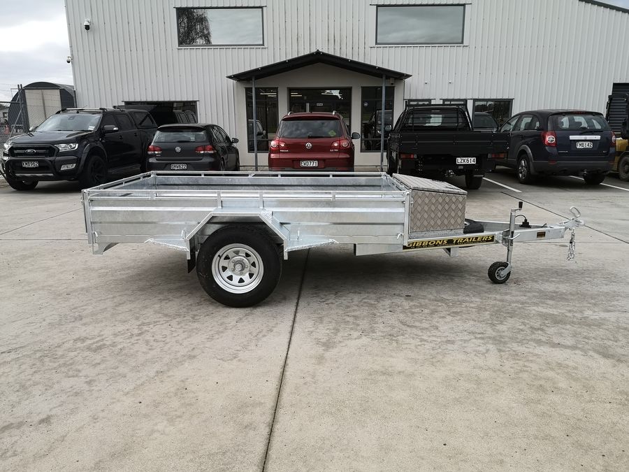 Single Axle Car Trailer Trailers for Sale Gibbons Engineering NZ