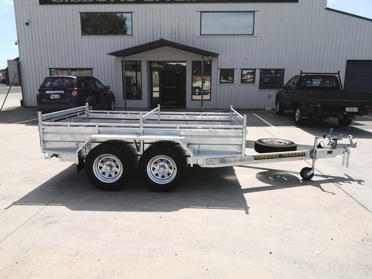 Tandem Axle Car Trailer Trailers for Sale Gibbons Engineering NZ