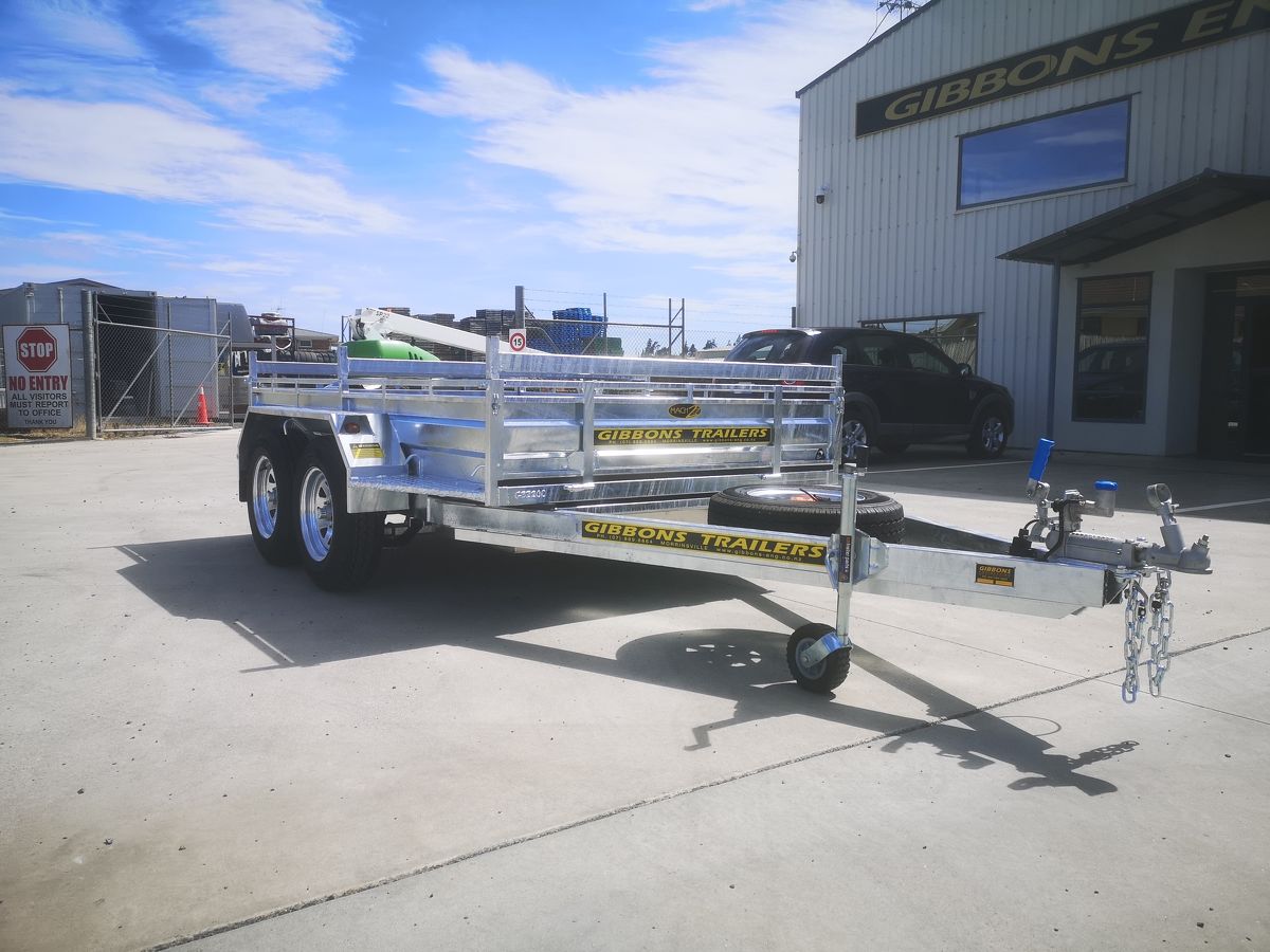 Tandem Axle Car Trailer Trailers for Sale Gibbons Engineering NZ
