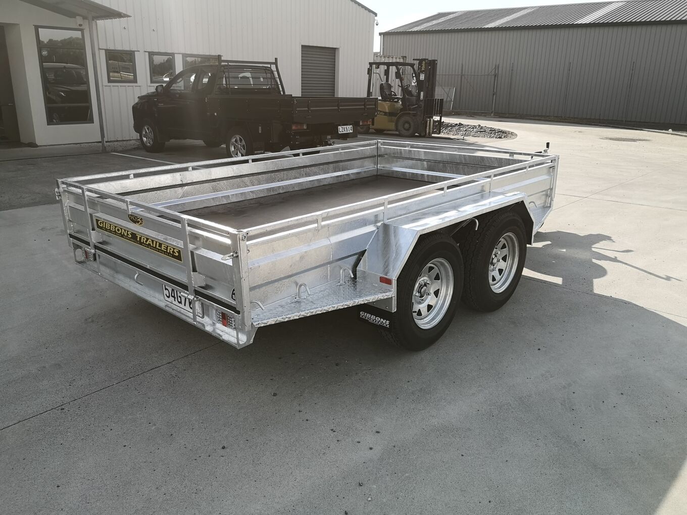 Tandem Axle Car Trailer Braked 3500kg