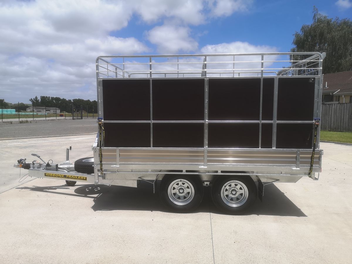 Flat Top StockCrates Trailers for Sale Gibbons Engineering NZ