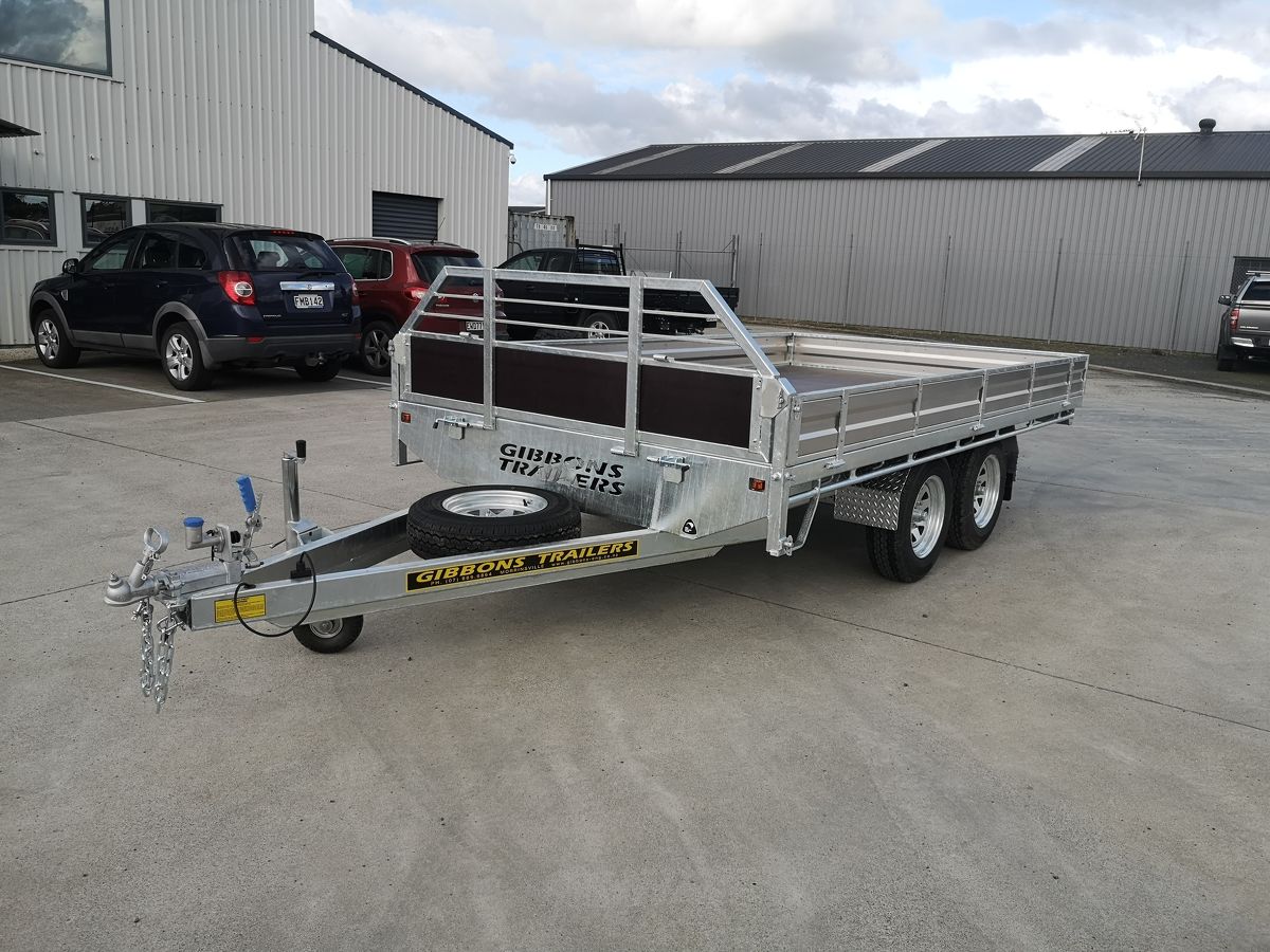 Tandem Flat Top Trailers Trailers for Sale Gibbons Engineering NZ