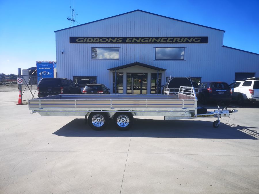 Tandem Flat Top Trailers Trailers for Sale Gibbons Engineering NZ