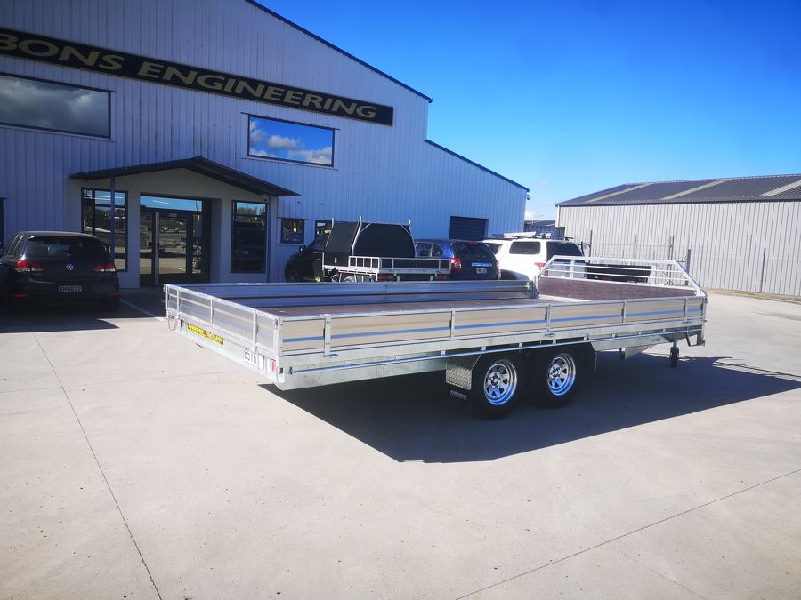 Tandem Flat Top Trailers Trailers for Sale Gibbons Engineering NZ