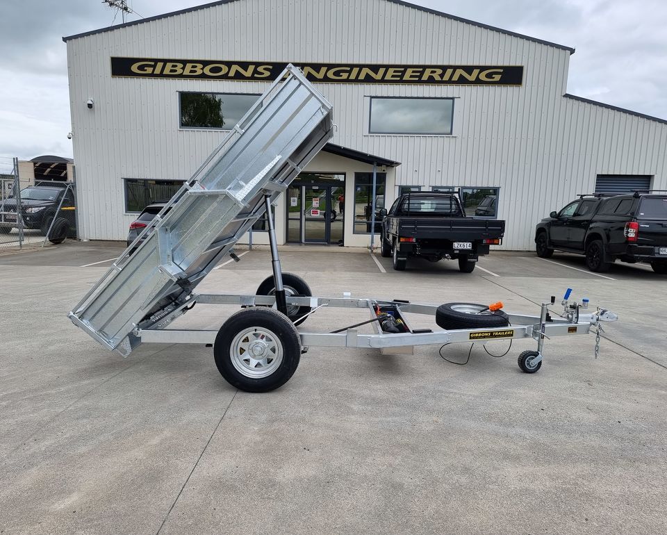 Single Axle Electric Over Hydraulic Tipping