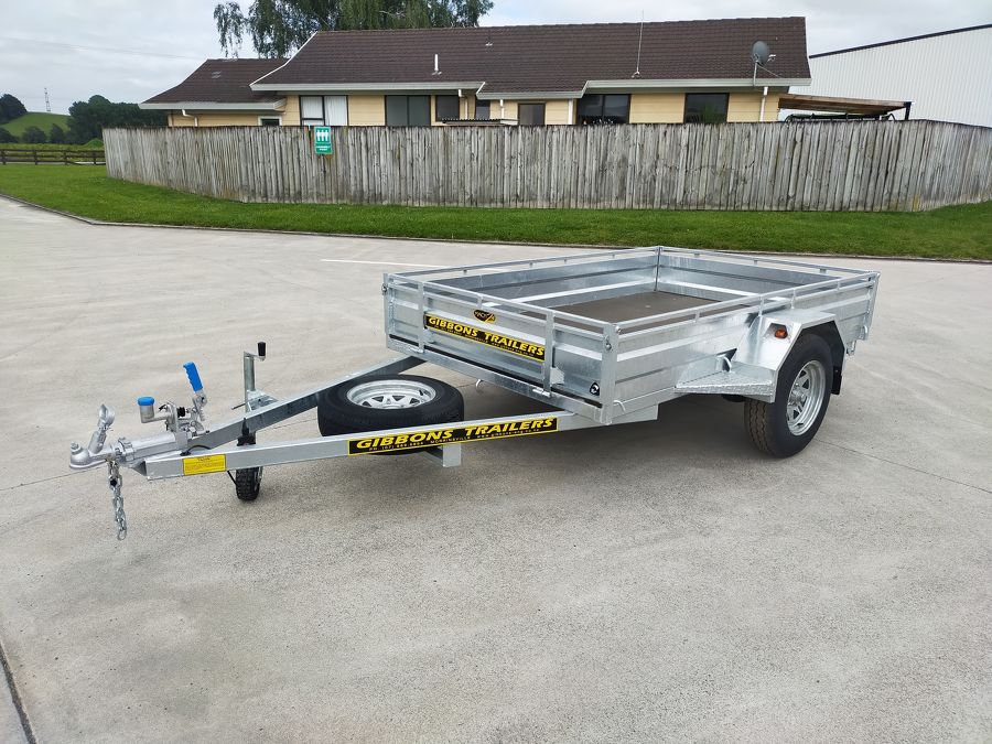 Single Axle Car Trailer Trailers for Sale Gibbons Engineering NZ