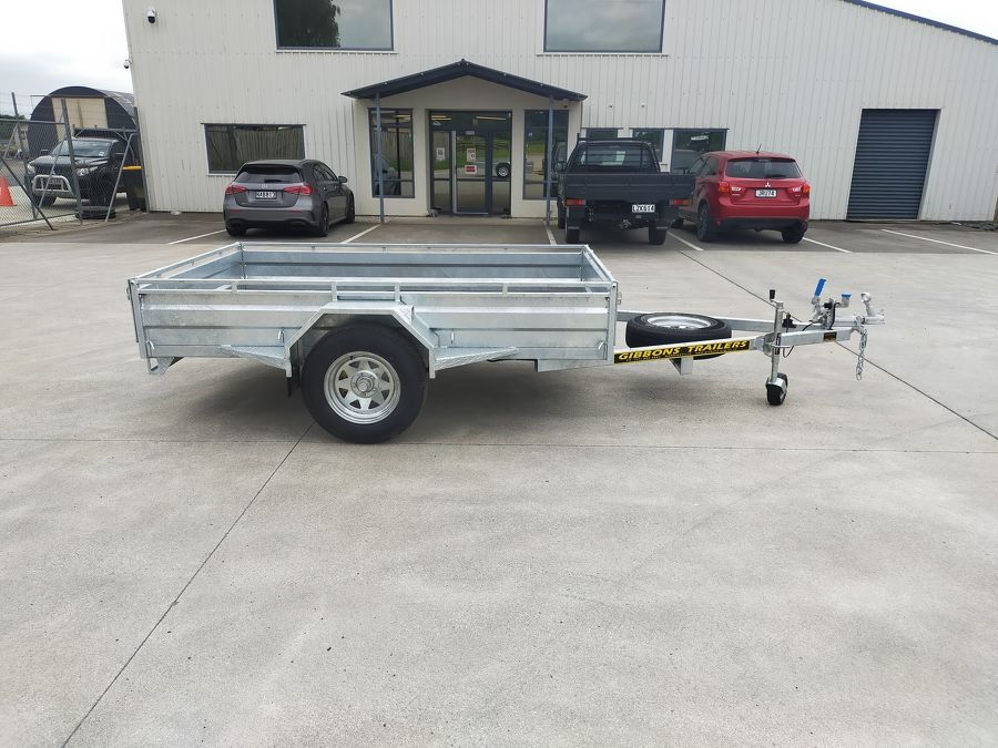 Single Axle Car Trailer Trailers for Sale Gibbons Engineering NZ