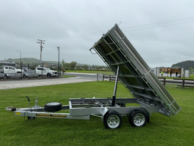 Flat Top Electric over Hydraulic Tipping Trailer